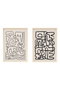Wallity Huhu184 - Set de 2 cuadros decorativos 50 x 70 cm